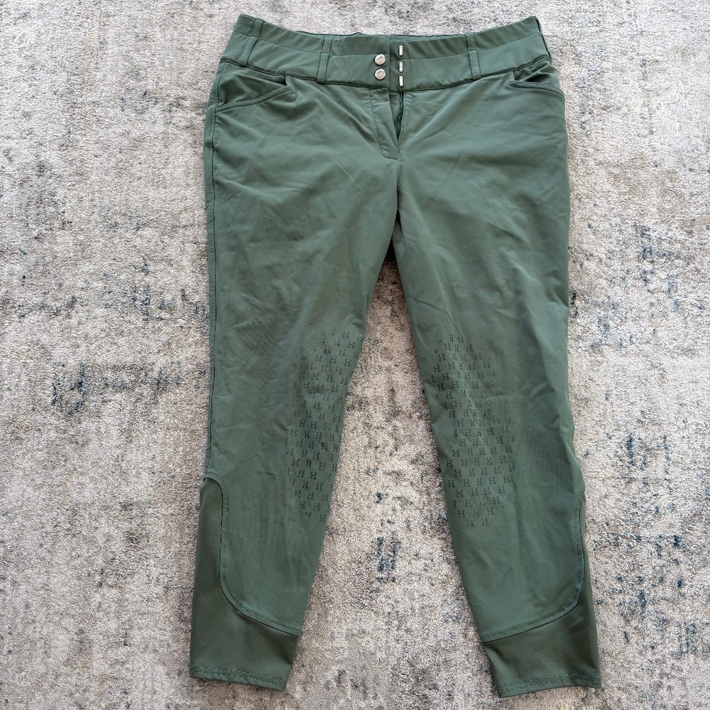 Green Smartpak Hadley Breeches
